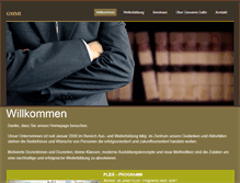 Tablet Screenshot of gmmi.ch